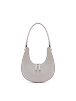 Nouveau Sac Hobo Minimaliste en Cuir PU pour Femme 2026 – Sac à Bandoulière Demi-Lune Tendance avec Double Fermeture Éclair