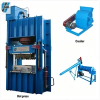 Machine de fabrication de palettes en bois compressé de haute qualité