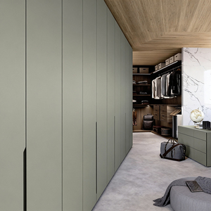 Armario Moderno BOSNiE para Dormitorio o Apartamento, con Puertas Corredizas de Espejo, Ecológico, Duradero, de MDF, Fácil de Montar, Muebles para el Hogar 5+ - Product Image 3