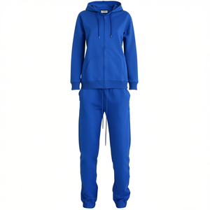 Tuta Louis Luna H7021-4 con Felpa H7024-4 e Pantaloni M L XL 2XL Blu - Completo Sportivo e Casual - Product Image 1