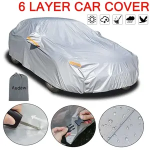 Funda Completa para SUV, Protección Interior y Exterior, 6 Capas, Forro de Algodón, Impermeable, Anti-UV, Antipolvo, Resistente a Arañazos, Tallas YL YXL - Product Image 1