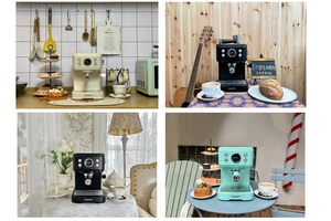 Machine à <span class=keywords><strong>café</strong></span> semi-automatique Empstorm 2 en 1 pour <span class=keywords><strong>capsules</strong></span> et poudre, expressos, lattes, cappuccinos pour le bureau, la maison et l'hôtel - Product Image 5