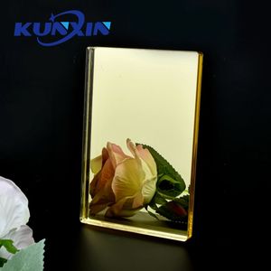 <span class=keywords><strong>Feuille</strong></span> de miroir acrylique auto-adhésive ou à revêtement argenté ou or rose Kunxin, écologique, pour la décoration - Product Image 5