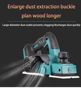 Household small <b>planer</b> thickened high-efficiency powerful lithium battery-powered <b>planer</b> woodworking tool wood <b>planer</b> - Product Image 6