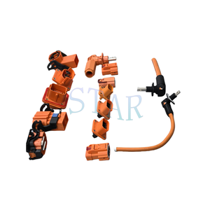 สายชาร์จรถยนต์ไฟฟ้าแบบกำหนดเอง สายไฟเชื่อมต่อ EV หุ้มฉนวน PVC แบบ 2 ขั้ว และ 3 ขั้ว สำหรับยานยนต์ - Product Image 2