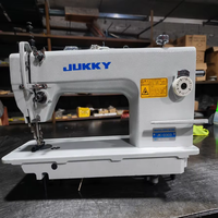 Machine à coudre industrielle à point noué Jukky 0303 pour vêtements et cuir, professionnelle, pour usage domestique, avec moteur de table