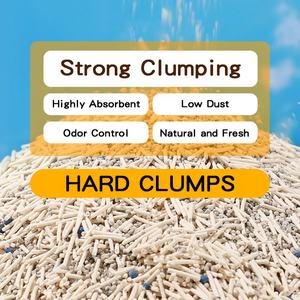 Litière pour chats en bentonite en vrac, litière agglomérante pour chats, multi-parfums, jetable, contrôle des odeurs, bâton de litière pour chats - Product Image 2