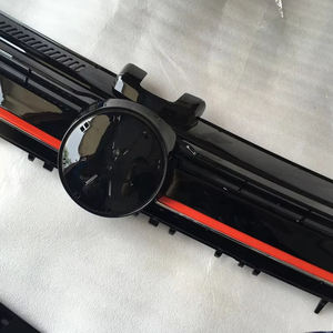 Parrilla delantera ABS para coche, parrilla de parachoques delantero <span class=keywords><strong>Bluemotion</strong></span> para VW <span class=keywords><strong>GOLF</strong></span> <span class=keywords><strong>7</strong></span> VII 2013-2016 Grille Facelift <span class=keywords><strong>GTI</strong></span> R - Product Image 3