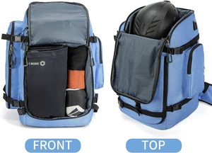 Sac à dos pour bottes de ski et de snowboard, échantillon gratuit, avec transport imperméable et logo personnalisé, grande capacité - Product Image 4