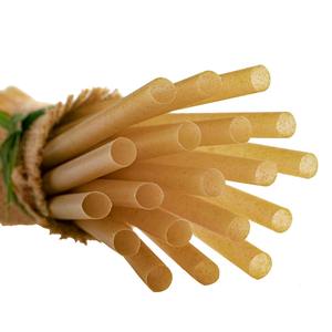 Pajitas de Caña de Azúcar Compostables - Rectas, Varios Tamaños, Colores Naturales para Beber Bebidas - Product Image 5