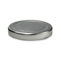 Prix d'usine 38mm 43mm 48mm 58mm 63mm 70mm 82mm Couvercle en métal doré fermenté pour bocaux en verre