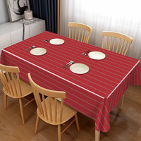 Nappe rectangulaire imperméable imprimée avec motif floral pour la décoration des fêtes