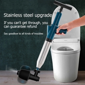Apriscatole pompa ad alta pressione detergente draga wc tuffatori pistola ad aria Blaster tubo lavello scopri tubo di rimozione bagno dragaggio zoccolo - Product Image 6