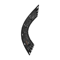 Panneau modulaire intérieur souple VSLED P4 ultra-fin à haute fréquence de rafraîchissement pour centres commerciaux et KTV, luminosité 800 CD, garantie 2 ans
