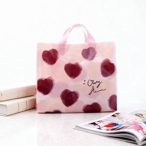 Custom Flexo Print Plastic <b>Tote</b> <b>Bags</b>, Customizable Waterproof Shopping <b>Bags</b> for Garment, Cosmetics & Party Gift Packaging - Product Image 2