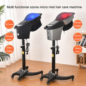 Vaporizador de Alta Calidad para Tratamiento Capilar con <span class=keywords><strong>Ozono</strong></span> O3 y Luces LED Rojas Estilo de Pie con Micro-Niebla para Salones Suministro Directo de Fábrica - Product Image 4