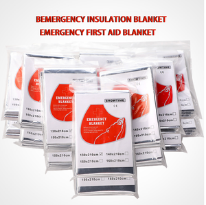 Portable Outdoor Waterproof Reflective Emergency First Aid Rescue Aluminium Foil <b>Blanket</b> Isolation Survival - Product Image 4