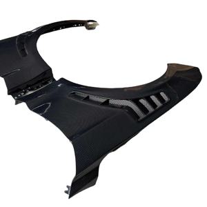 Ailes latérales en fibre de carbone MRD GT350 pour Ford Mustang 2018-2023, véritable fibre de carbone, style standard. - Product Image 3