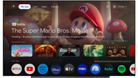 Premier projecteur portable certifié Netflix avec système Android TV 11, résolution native 1080P, triple laser UST, courte focale, WiFi 6 et 4K