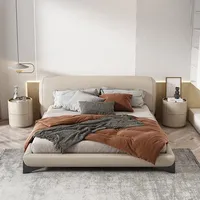 Meuble d'appoint de salon, table de chevet créative en bois massif, 2 tiroirs, nouveau meuble de rangement simple et moderne pour petite chambre à coucher