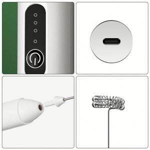 High Quality Small Metal Whisk Electric Rechargeable Coffee <b>Milk</b> Whisk Mixer for Business - Product Image 3