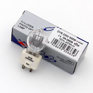 Bombilla halógena para proyector HoneyFly DYR 230V 650W GY9.5 para proyector OS-64686 <span class=keywords><strong>Apollo</strong></span> 3666 Bell y Howell 301-<span class=keywords><strong>AXE</strong></span> - Product Image 2