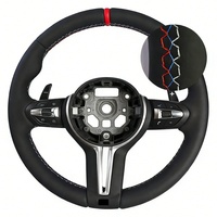 Volant pour BMW F30 F10 E90 F32 F36 m Sport M340i E39 F22 F11 540i E87 F82 M3 M5 E70 M4 Cuir Fibre de carbone LED F80 E92
