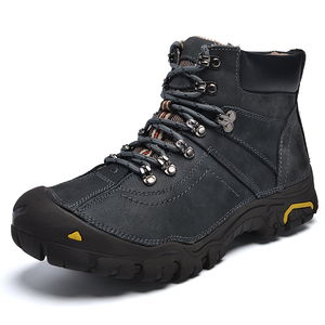 Men's Waterproof Anti-Slip Outdoor Hiking Shoes Big Size 39-47# Winter Autumn Trekking Sneakers for Mountain Climbing Ankle - Product Image 1