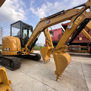 Excavadora de segunda mano CAT 303.5c Mini para uso doméstico CAT303.5 CAT 303.5E CR 3 Ton Mini Excavadora Cat Excavadora usada - Product Image 4