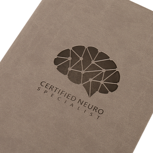 Carnet de notes écologique en cuir relié, de qualité supérieure, format A4 A5, taille personnalisée, 100 feuilles, pages intérieures lignées, logo personnalisé - Product Image 4