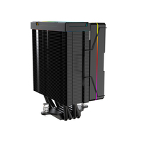 RGEEK Refroidisseur de CPU RGB 4 Caloducs Ventilateur d'ordinateur pour processeur de Pc LGA 115X 1700 AM4 AM5 120mm Ventilateur de refroidissement de CPU Refroidisseur d'air Dissipateur thermique
