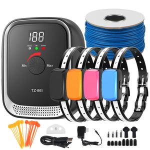 Collier étanche rechargeable de haute qualité Équipement d'agilité de clôture de fil de chien électrique extrême fabriqué en plastique - Product Image 2