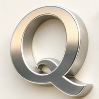 Enseigne 3D personnalisée en acier inoxydable brossé, logo alphabet en métal massif pour la décoration murale intérieure de salon ou de magasin