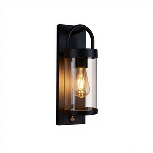 Lámpara de Pared LED Impermeable de Aluminio y Vidrio E27, Precio de Fábrica Horlite, Certificación ROHS, Iluminación de Jardín para Exteriores, 2 Años de Garantía - Product Image 3
