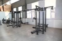 Equipo de Gimnasio: Máquina de Fitness Profesional de Entrenamiento Funcional con Cables Cruzados, 8 Estaciones Múltiples, Venta al por Mayor