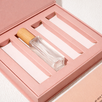 Boîte d'échantillons de parfum personnalisée Lionwrapack, coffret de découverte de parfums de luxe, emballage de coffret cadeau à 5 compartiments