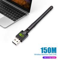 Adaptador inalámbrico RTL8188 para Pc y Android, Dongle USB, tarjeta WiFi, controlador al aire libre, directo 802,11