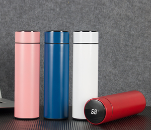 500mL Travel Outdoor Smart Display Temperature Water <b>Bottle</b> Vacuum <b>Flask</b> Stainless Steel - Product Image 3
