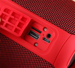 Xách tay không dây mini trong nhà có thể sạc lại ngoài trời Hands miễn phí <span class=keywords><strong>bluetooth</strong></span> loa với RGB đèn đầy màu sắc - Product Image 6