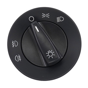 Interrupteur de phare Volkswagen 1Z0941531C, commande de feux antibrouillard, matériau ABS pour remplacement automobile - Product Image 2