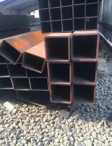 China Supply Q235 Q345 ERW Seamless Square Steel Pipes Hollow Carbon Steel Ms Iron Tubes At Cheap Price