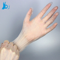 Gants en vinyle jetables transparents pour aliments