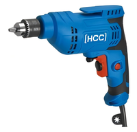 Ensemble de perceuse électrique industrielle DIY REEEKE, couleur personnalisable OEM, moteur à balais à vitesse variable, diamètre de perçage 20 mm, 400 W