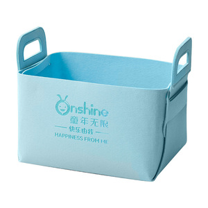 Onshine Kids <b>Toy</b> <b>Storage</b> <b>Basket</b> Rectangle Non Woven Fabric Folding Organizer Box For Children Room <b>Storage</b> - Product Image 3