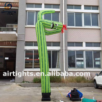 Offre Spéciale nouveau danseur gonflable de tube d'air de cactus avec le ventilateur