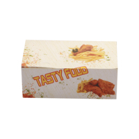 Embalaje de caja de pollo frito de nuevo diseño para llevar pollo asado