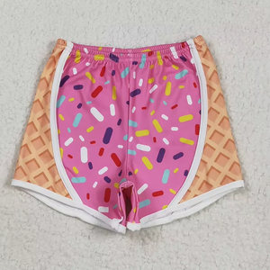 Abbigliamento Coordinato Mamma e Figlia, Abbigliamento Sportivo per Fitness e Yoga, Pantaloncini Estivi Colorati con Stampa Leopardata - Product Image 2