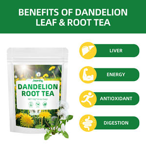 Oem Natural Herbal Saúde Suplementos Blended Fresh <span class=keywords><strong>Dandelion</strong></span> <span class=keywords><strong>Root</strong></span> Tea 10g * 10 Packs 24 Meses Vida útil - Product Image 3