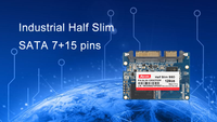 Disque dur OEM Half Slim Sata SLC Flash SATA SSD 4 Go 8 Go 16 Go 32 Go pour systèmes industriels/ordinateurs portables/console de jeux