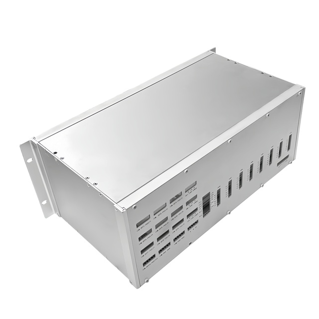 Custom Stainless Steel Sheet Metal Fabrication Easy-to-Install Enclosure Case with Laser Cutting Services